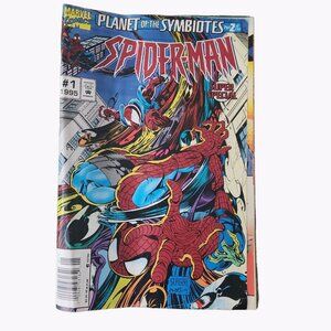 Spider-Man #1 1995 Planet Of The Symbiotes Part 2 Comic Book Bagged Boarded